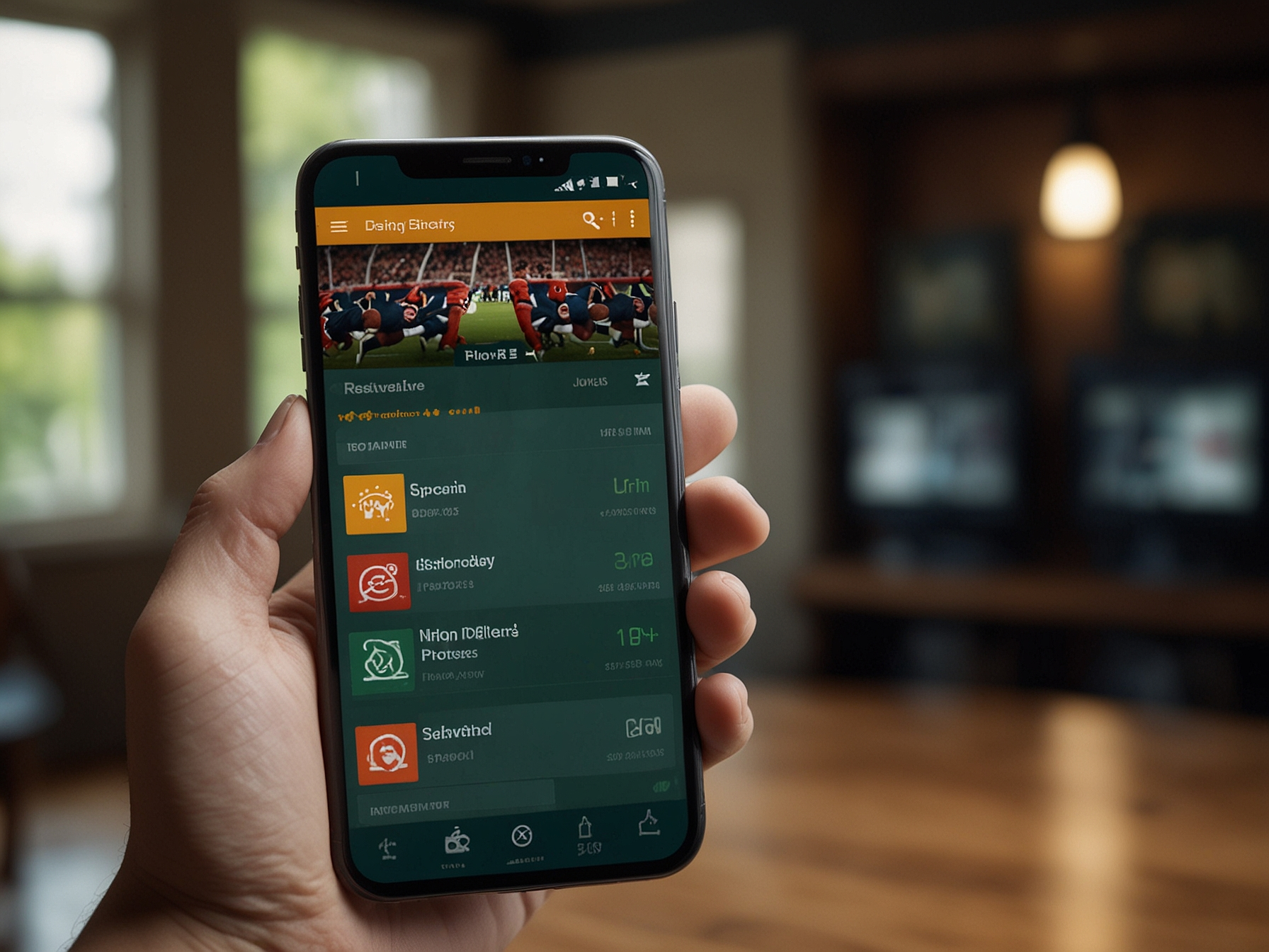 Mobile web interface of Wezabet